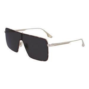 A0840Z New VICTORIA BECKHAM Havana Shield VB238S 701 Sunglasses Women
